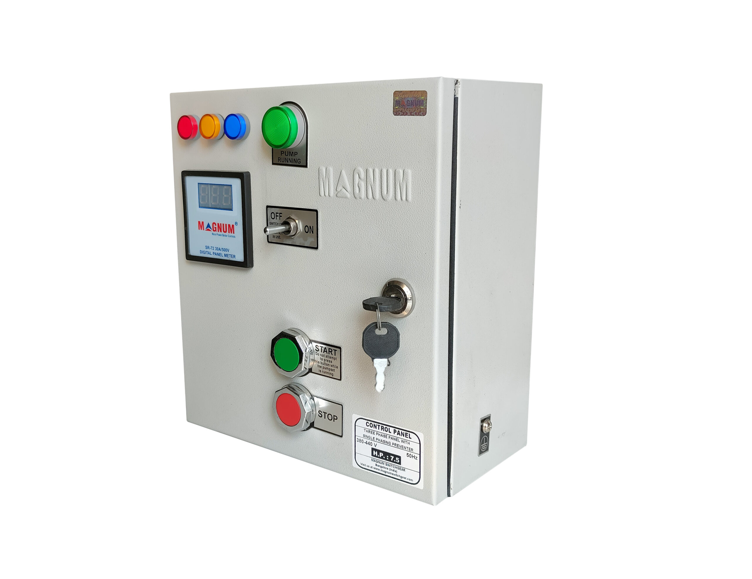 Executive Motor/Pump Control Panel MaK-1 – T.P