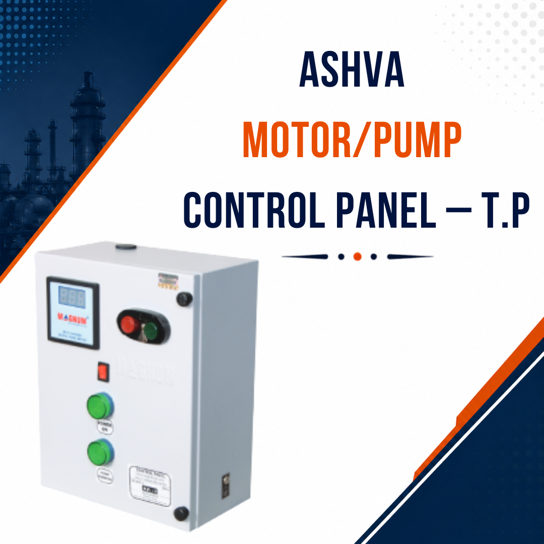 Ashva Motor/Pump Control Panel – T.P