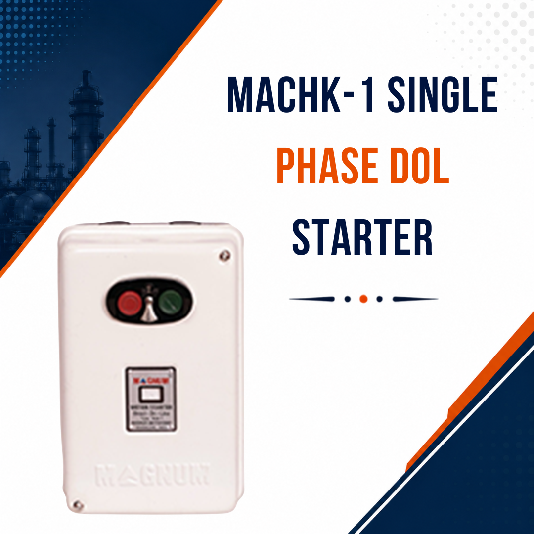 MaCHK-1 Single Phase DOL Starter