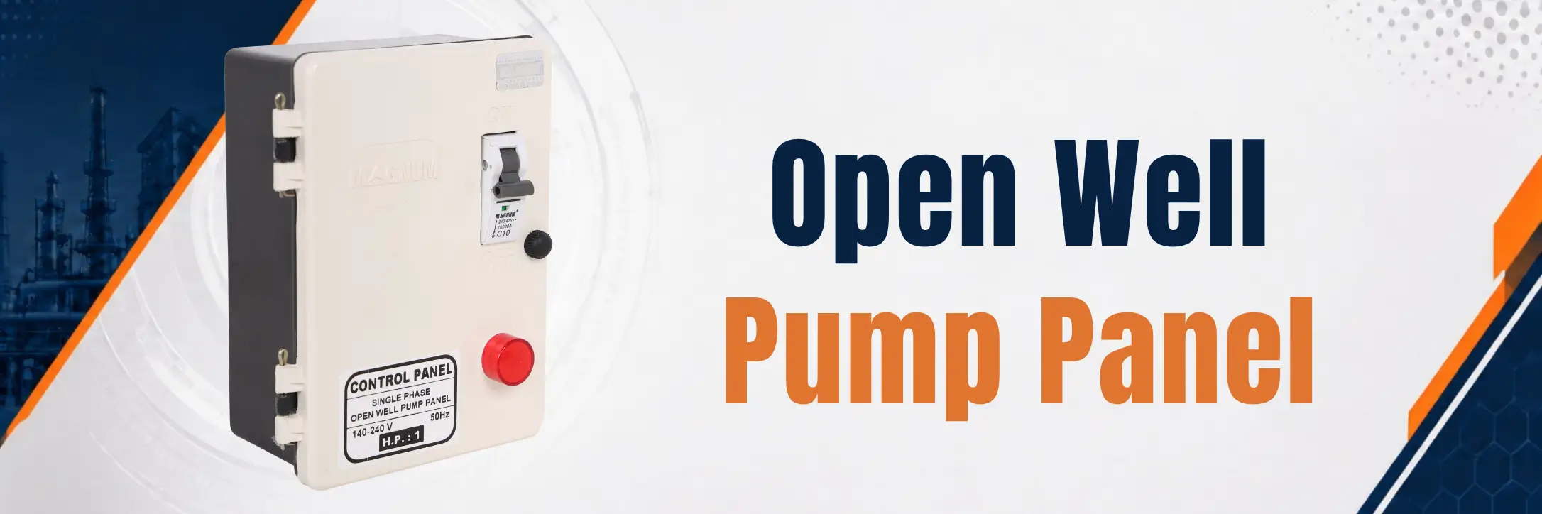 Open Well Pump Panel