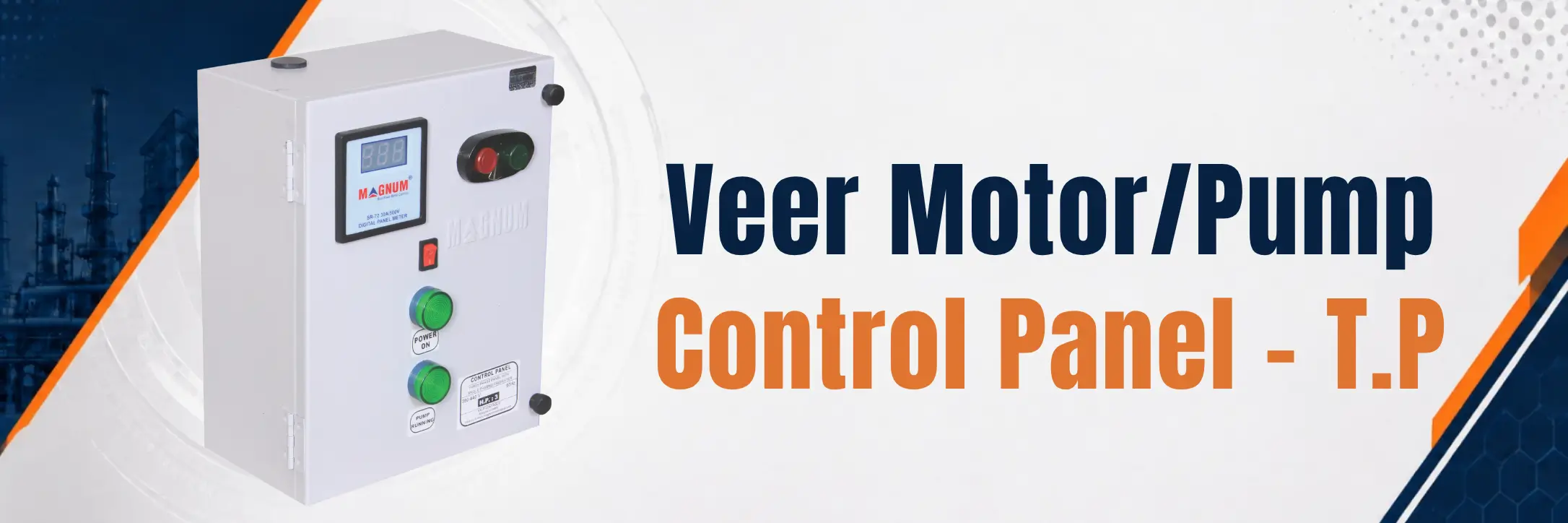 Veer Motor/Pump Control Panel – T.P